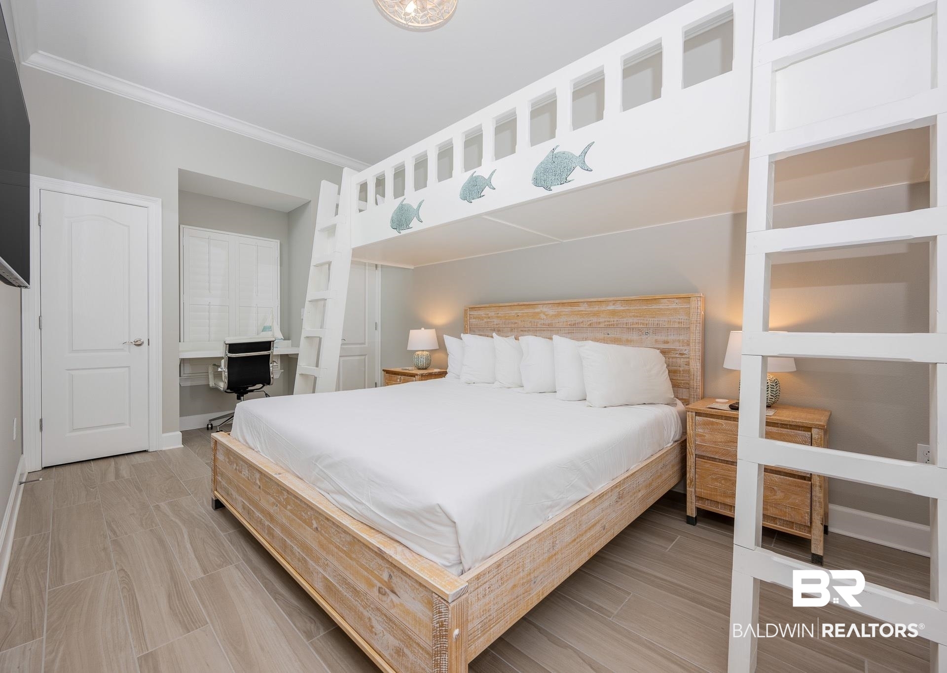 23008 Perdido Beach Boulevard, Unit 506 Orange Beach, AL 36561 - Photo 15 of 48 Bedroom featuring crown molding