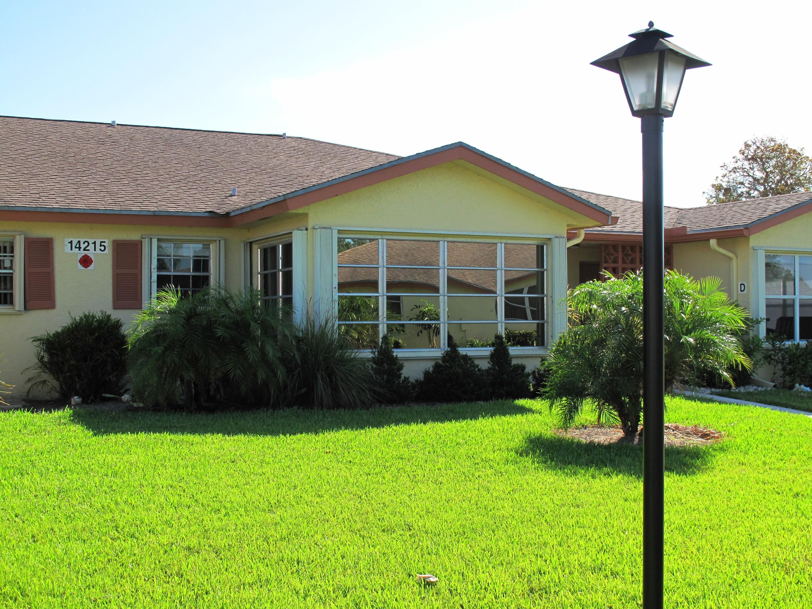 14215 Nesting Way, Unit C Delray Beach, FL 33484 - Photo 2 of 50 front view of villa