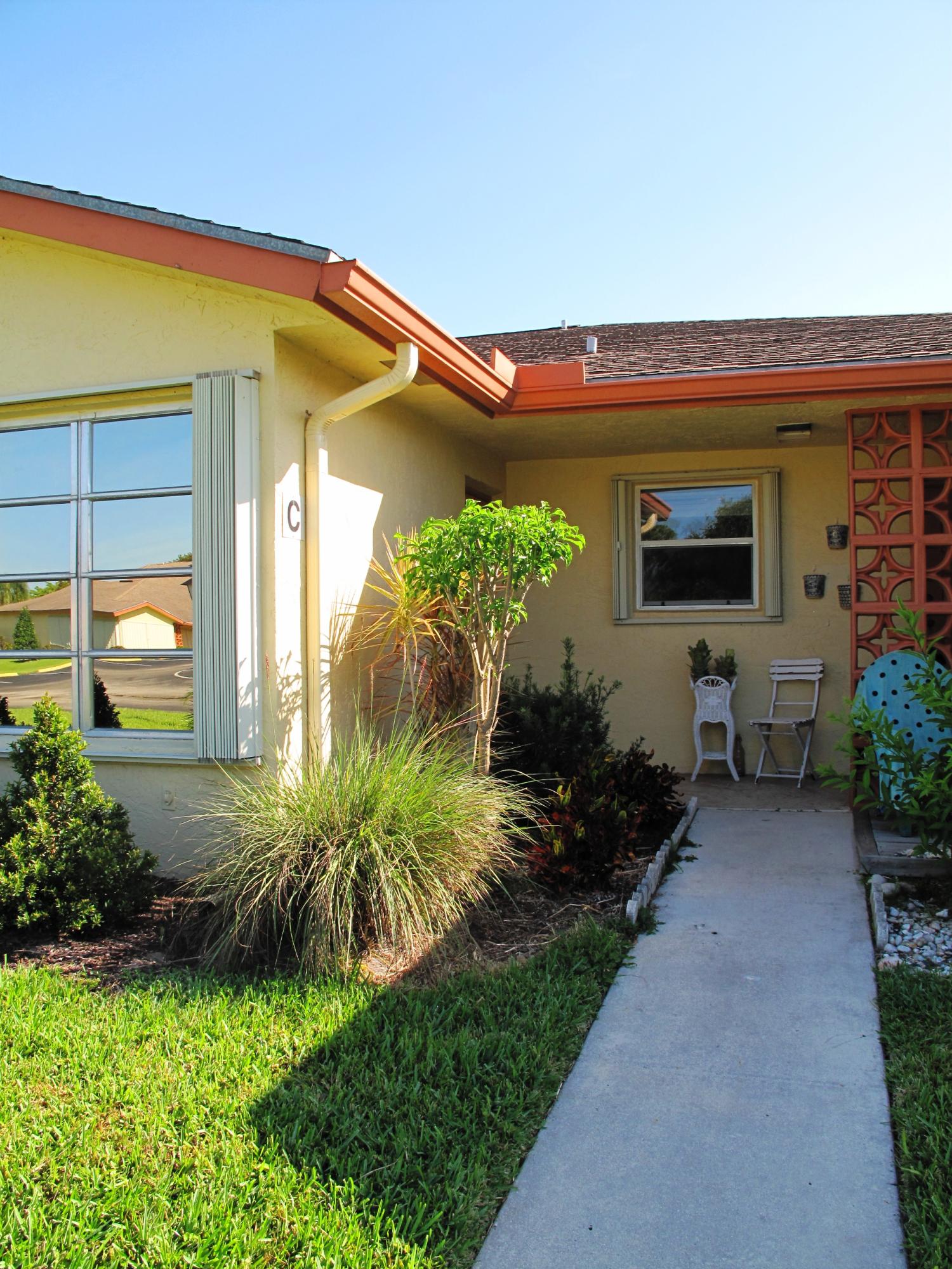 14215 Nesting Way, Unit C Delray Beach, FL 33484 - Photo 3 of 50 Entrance of villa