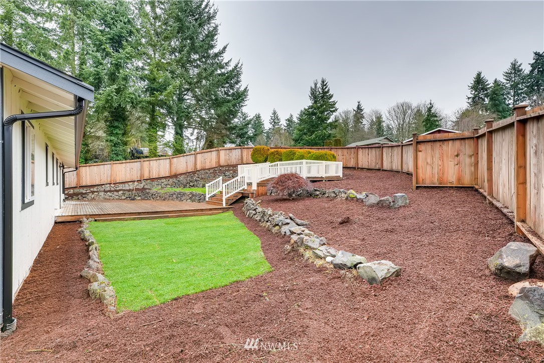 31404 3rd Place South Federal Way, WA 98003 - Photo 22 of 24 a view of a backyard with swimming pool