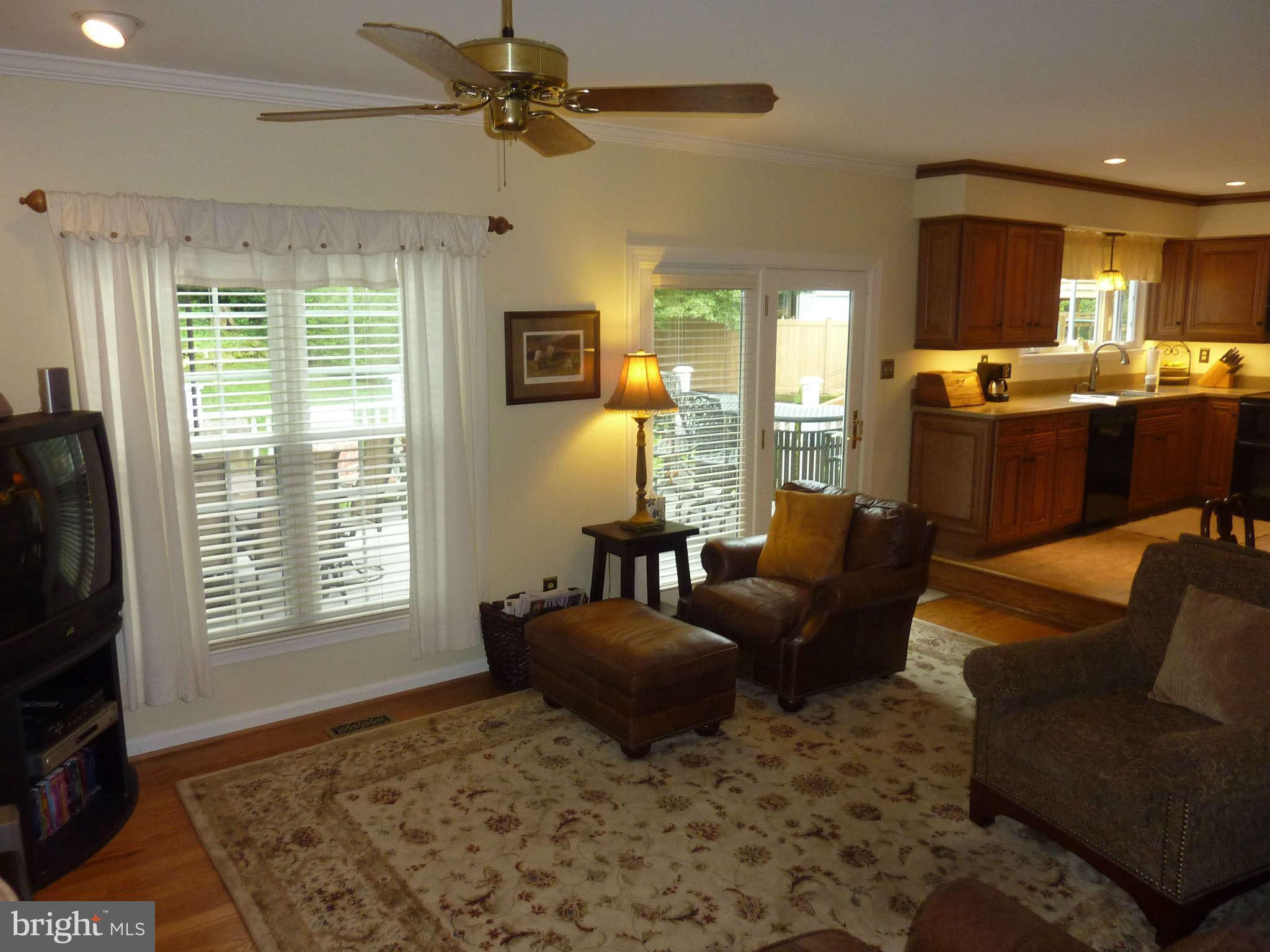 10511 Pot Spring Road Cockeysville, MD 21030 - Photo 14 of 29 Family Room has door leading to deck