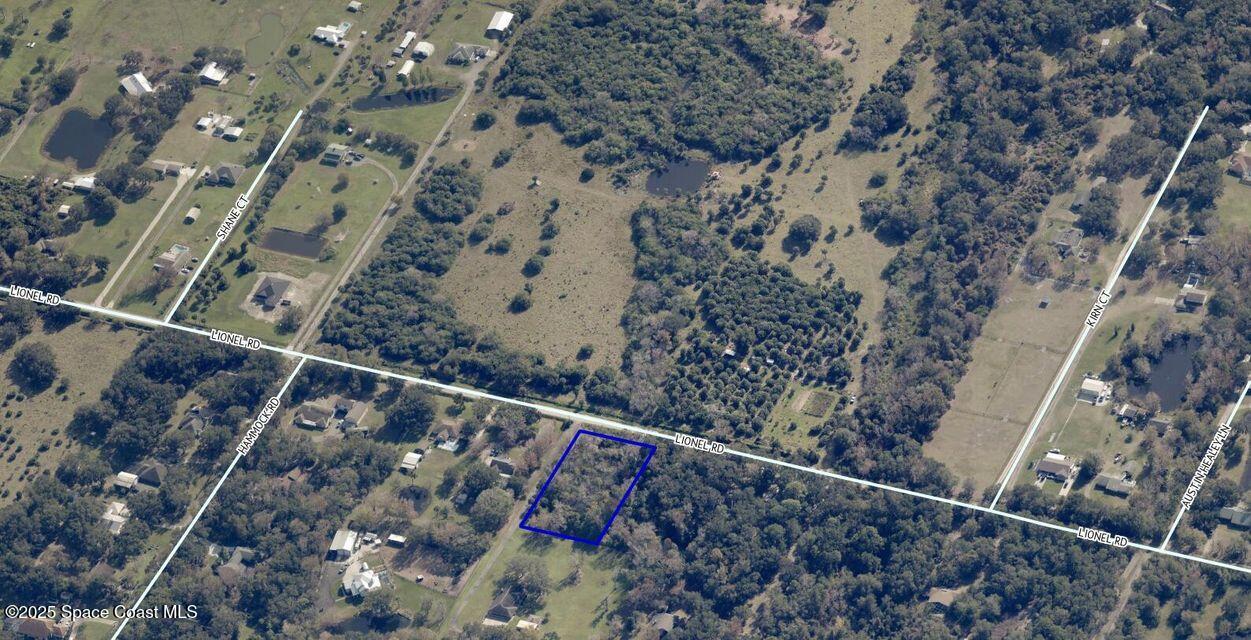 3358 Lionel Road Mims, FL 32754 - Photo 6 of 6 a view of a yard from a balcony