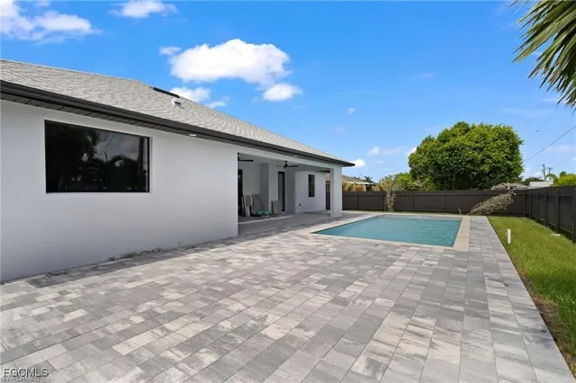 a view of an house with backyard space