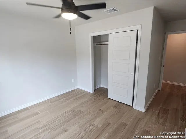 wooden floor in an empty room