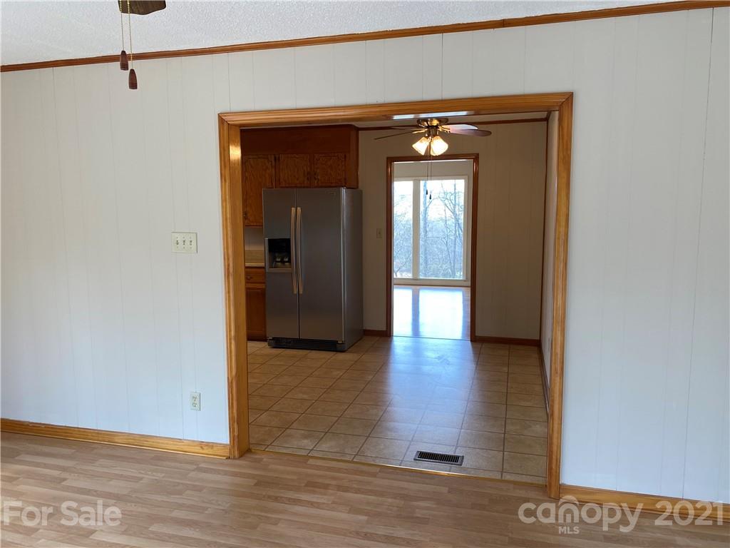 126 Burma Road West Marion, NC 28752 - Photo 19 of 29 a view of a hallway with wooden floor
