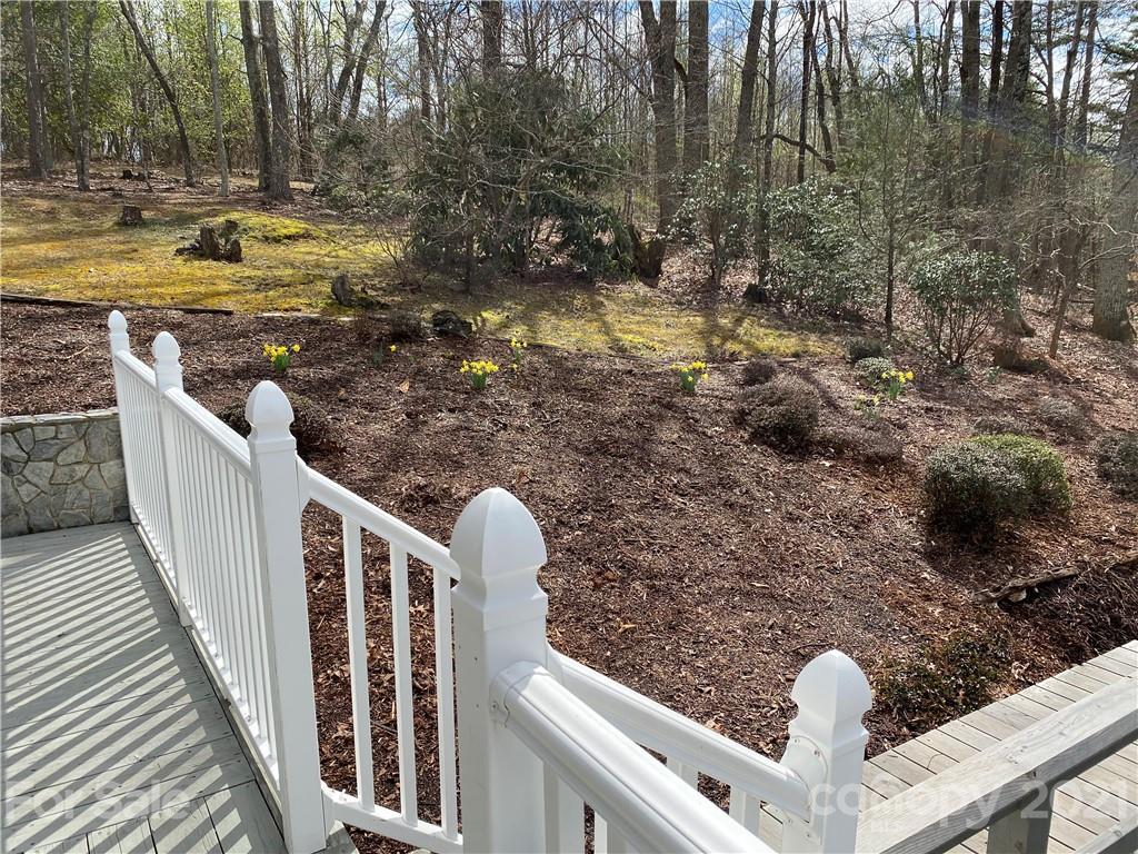 126 Burma Road West Marion, NC 28752 - Photo 8 of 29 a view of a yard with wooden fence