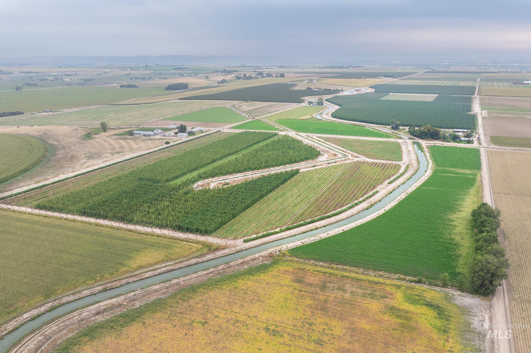 View of rural area with abundant farmland