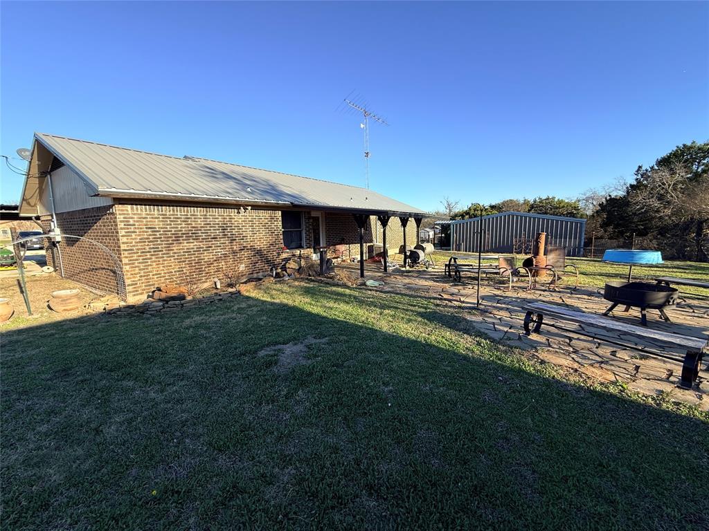 351 Bosque Bend Lane China Spring, TX 76633 - Photo 27 of 39 a garden view with a sitting space