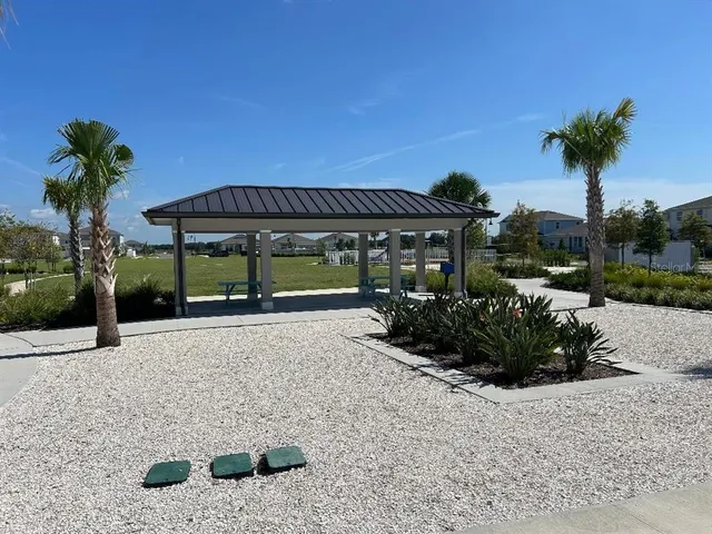 a view of a house with a garden