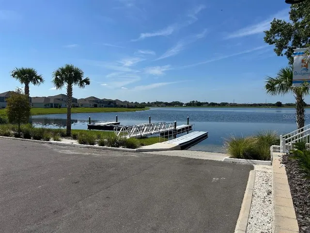 a view of a building with a street