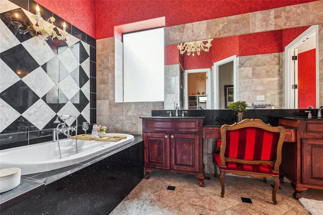 a bedroom with bed and window