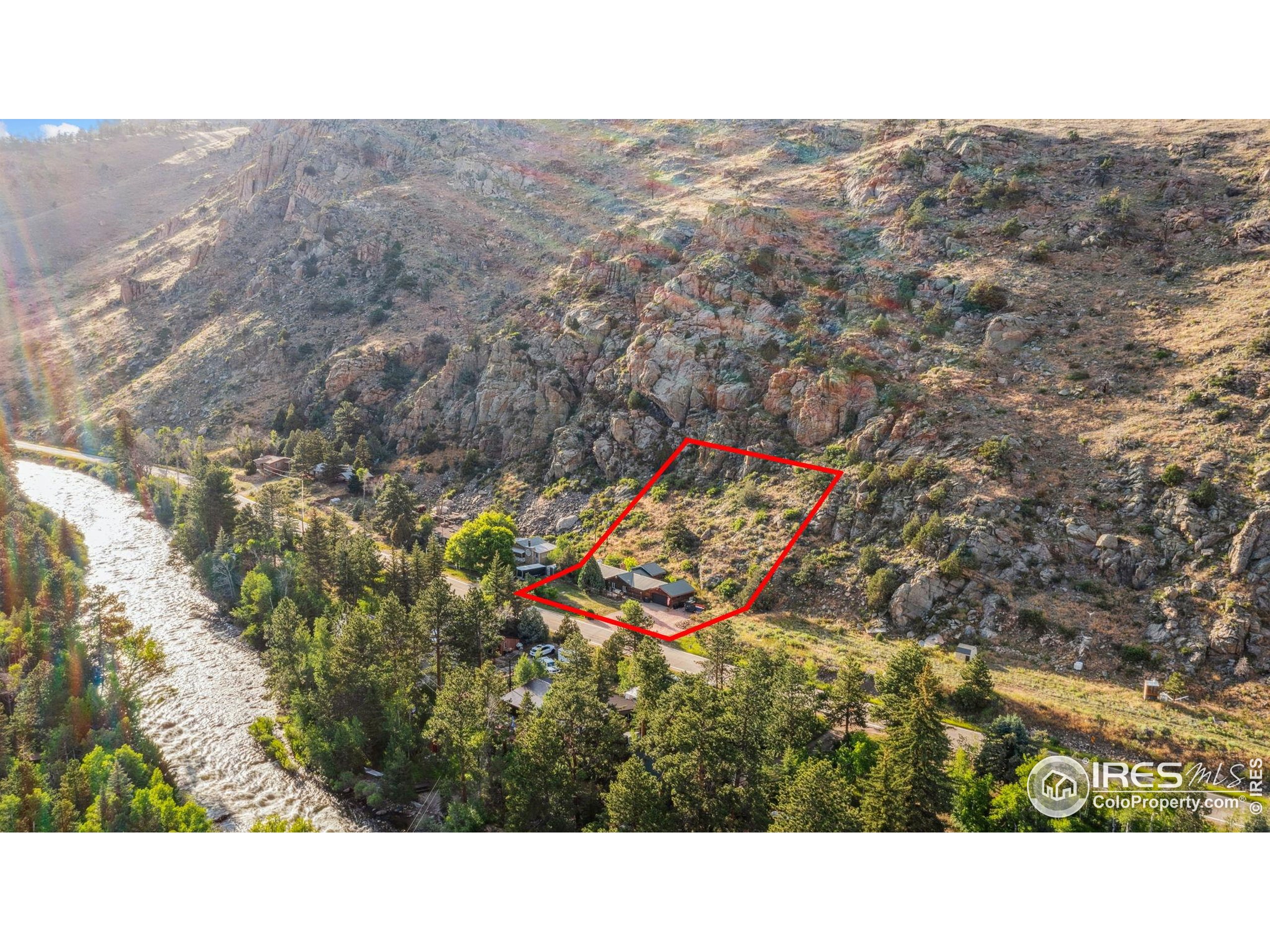 32224 Poudre Canyon Road Bellvue, CO 80512 - Photo 34 of 34 a picture of city view