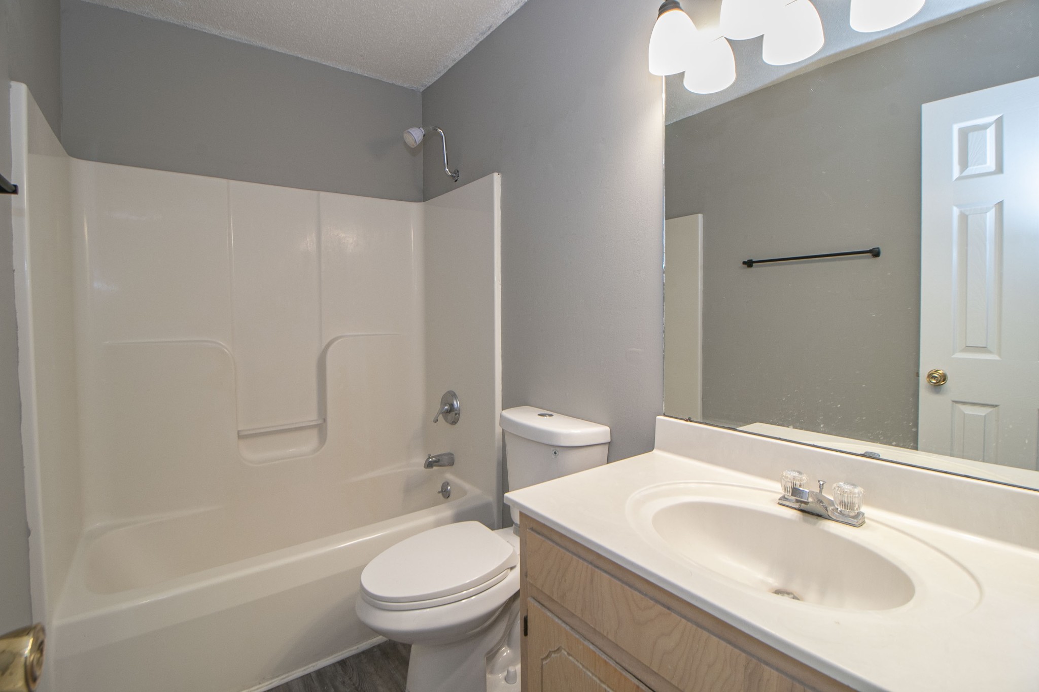 1913 Timberline Circle Oak Grove, KY 42262 - Photo 10 of 25 a bathroom with a sink toilet and shower