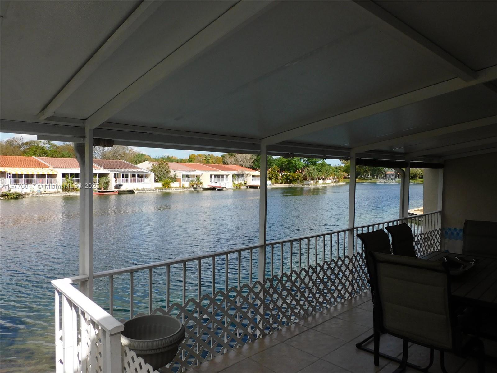 6936 Holly Road Miami Lakes, FL 33014 - Photo 33 of 43 View to Lake Martha.