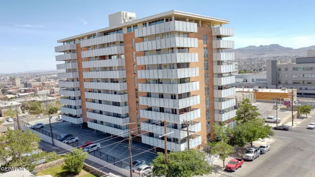 a view of balcony with city view