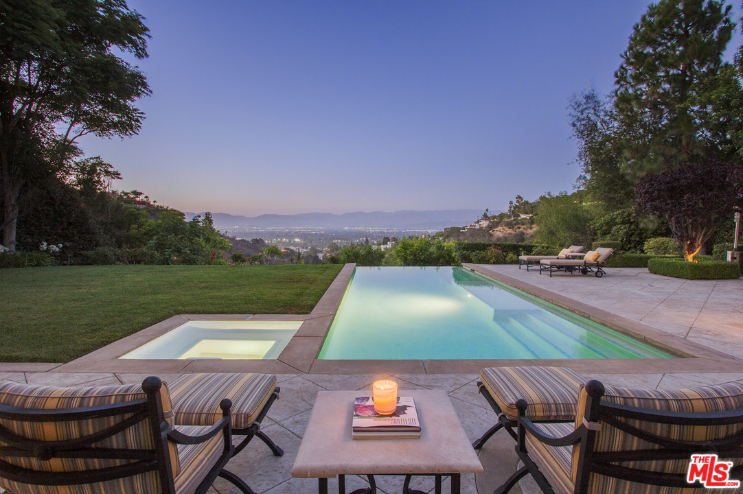13951 Durham Road Beverly Hills, CA 90210 - Photo 27 of 29 a view of an outdoor space and seating area