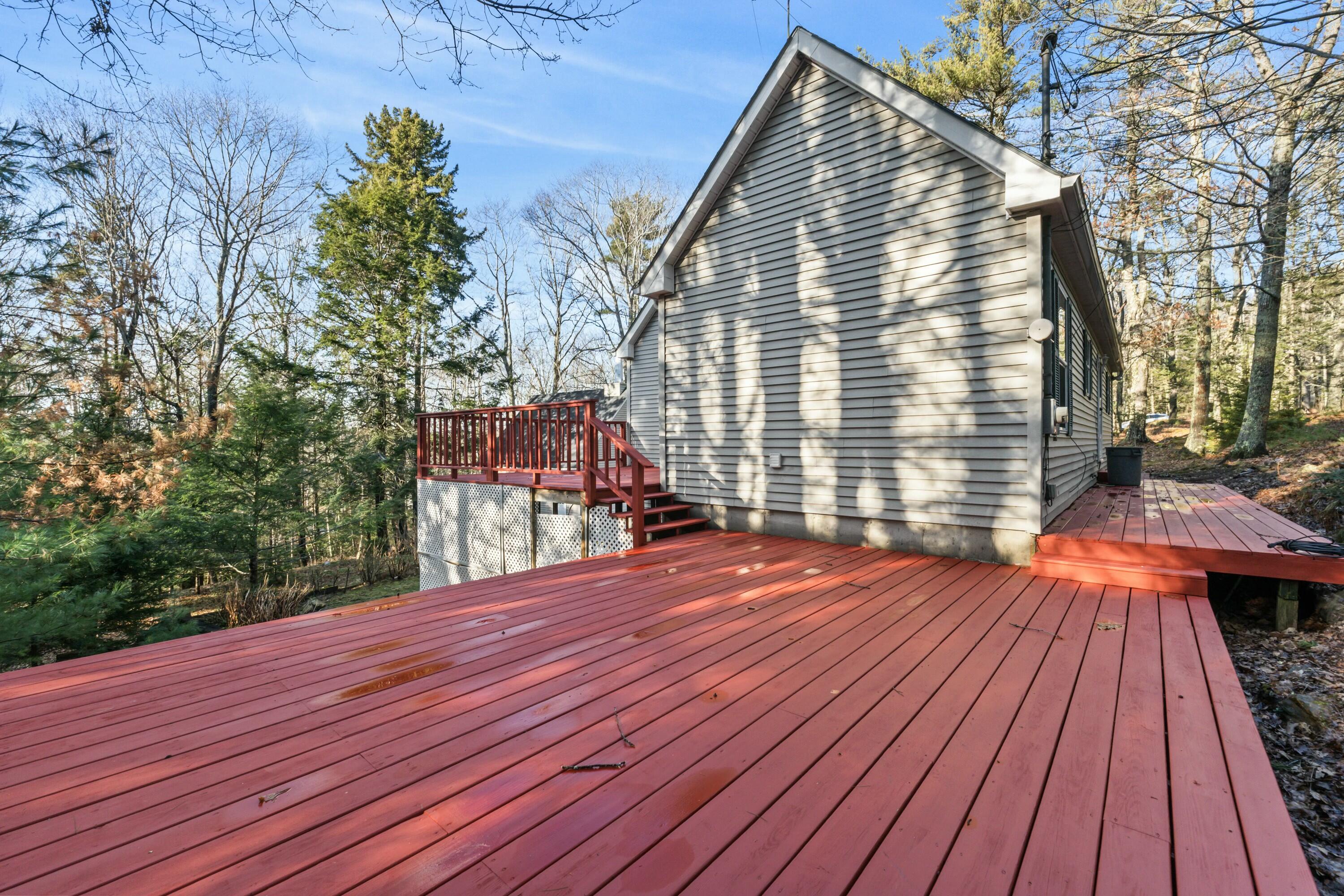39 Henry Road Georgetown, ME 04548 - Photo 12 of 62 Back deck facing Henry Road
