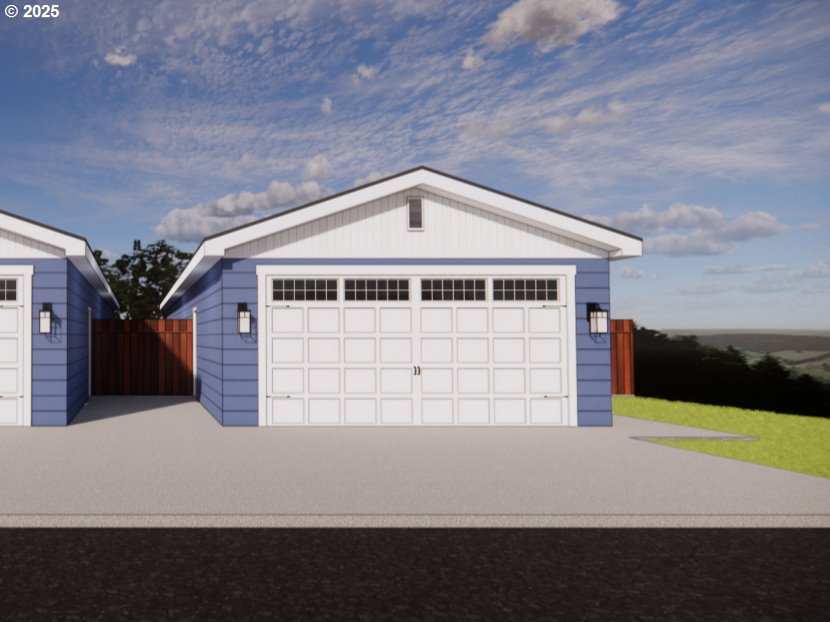 1447 53rd Street Florence, OR 97439 - Photo 3 of 25 a view of a house with a garage