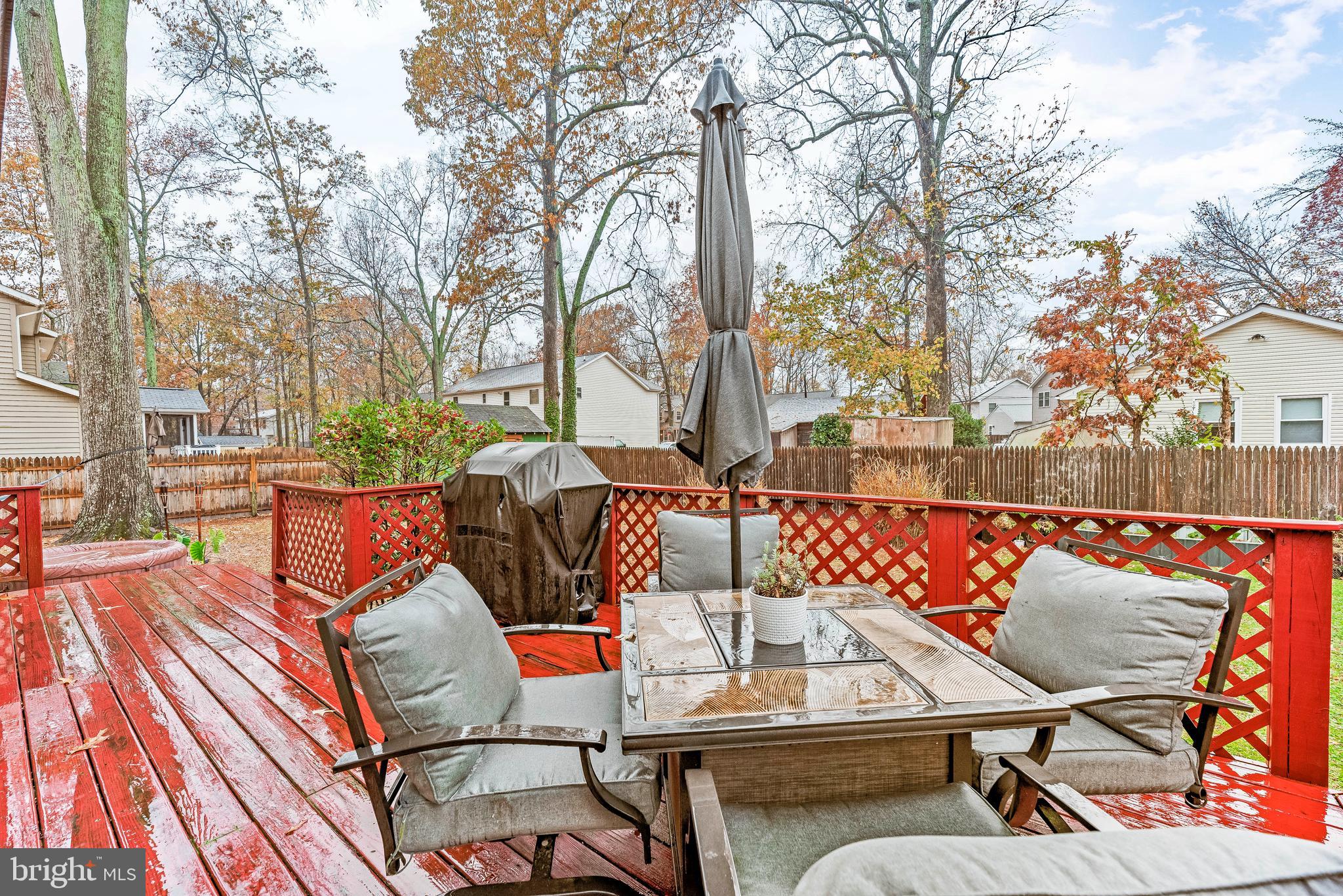 4912 Beech Street Shady Side, MD 20764 - Photo 5 of 34 Large Deck for entertaining