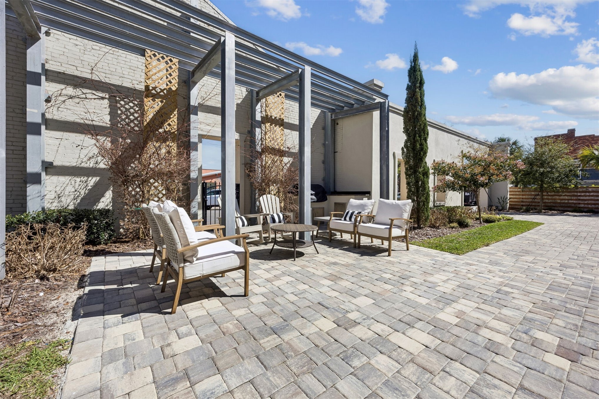 23 North 2nd Street Fernandina Beach, FL 32034 - Photo 61 of 74 a view of outdoor space with seating area and furniture