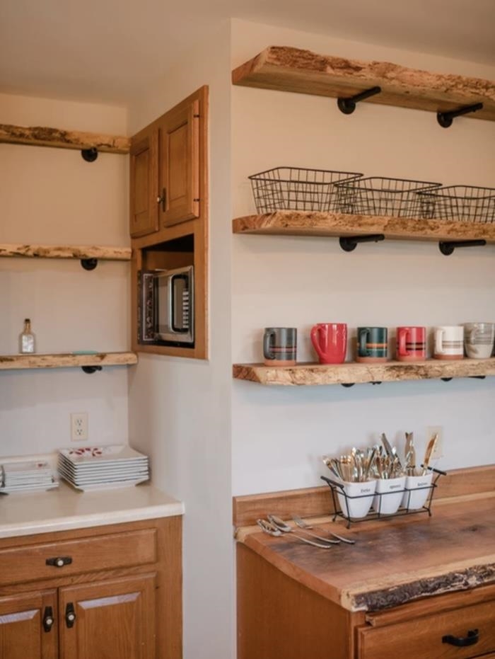 1103 Quick's Mill Road Staunton, VA 24401 - Photo 29 of 53 a kitchen with a sink and cabinets