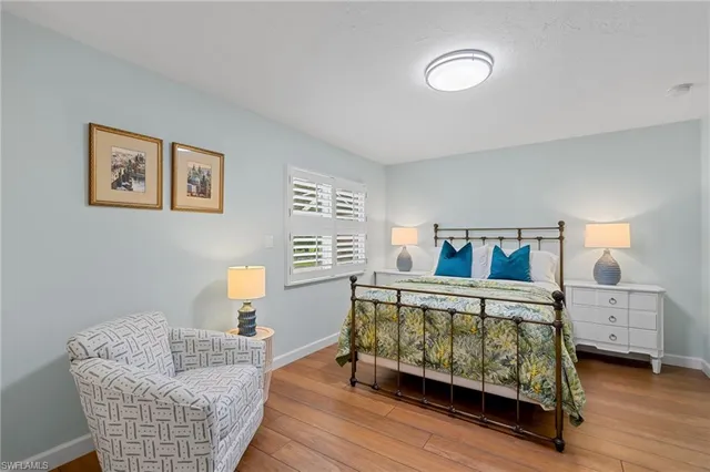 a bedroom with furniture and a couch