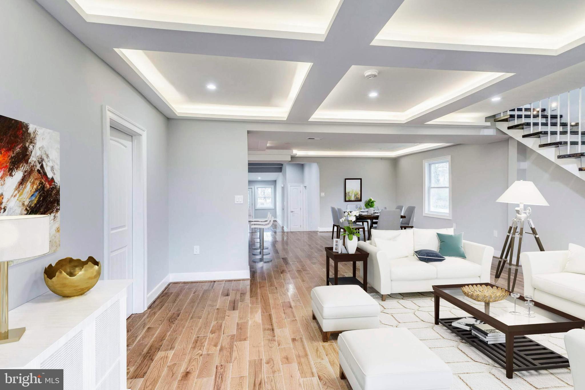 4906 Taylor Road Hyattsville, MD 20781 - Photo 11 of 68 Main Level Living and Dining Area