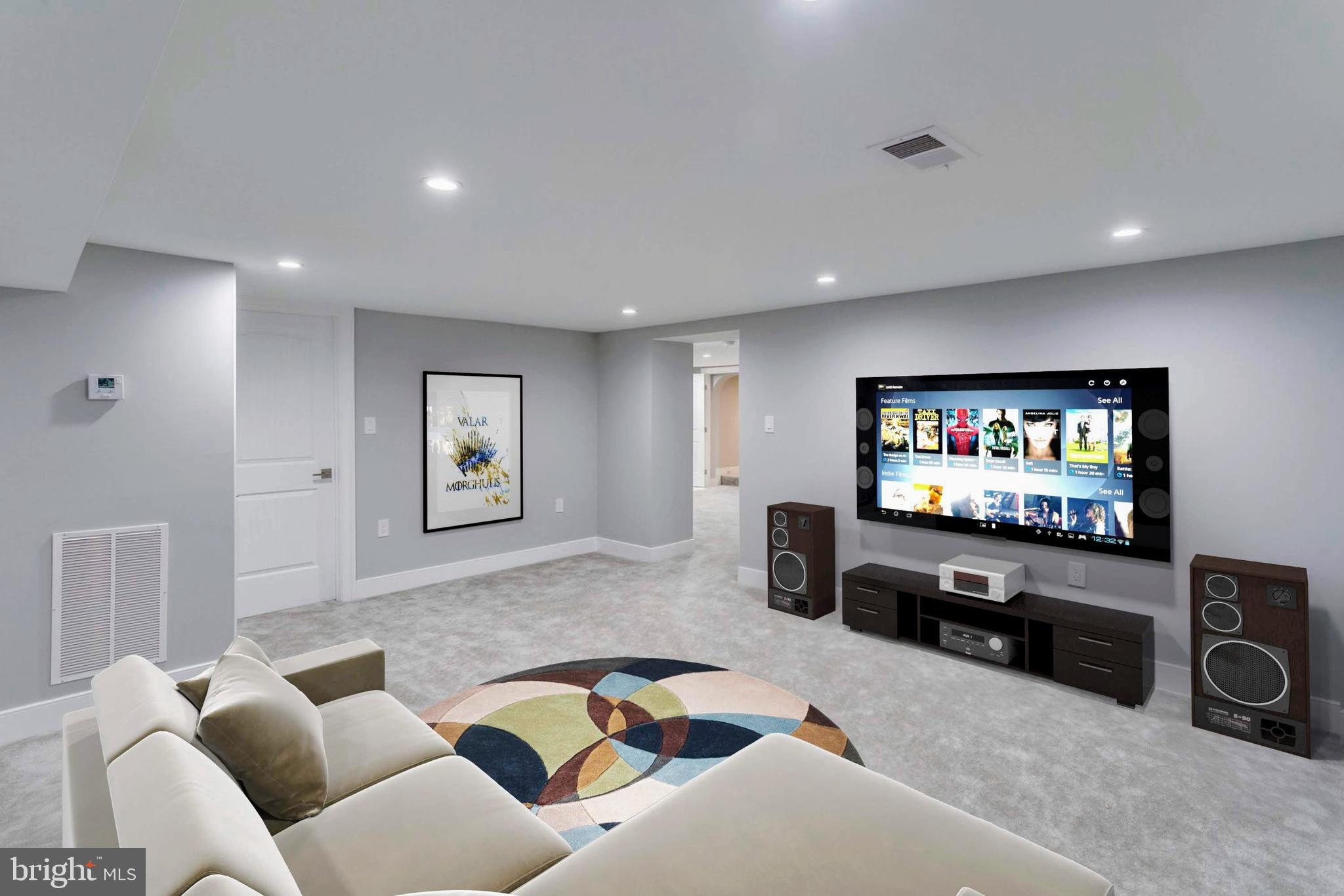 4906 Taylor Road Hyattsville, MD 20781 - Photo 49 of 68 Lower Level Recreation Room