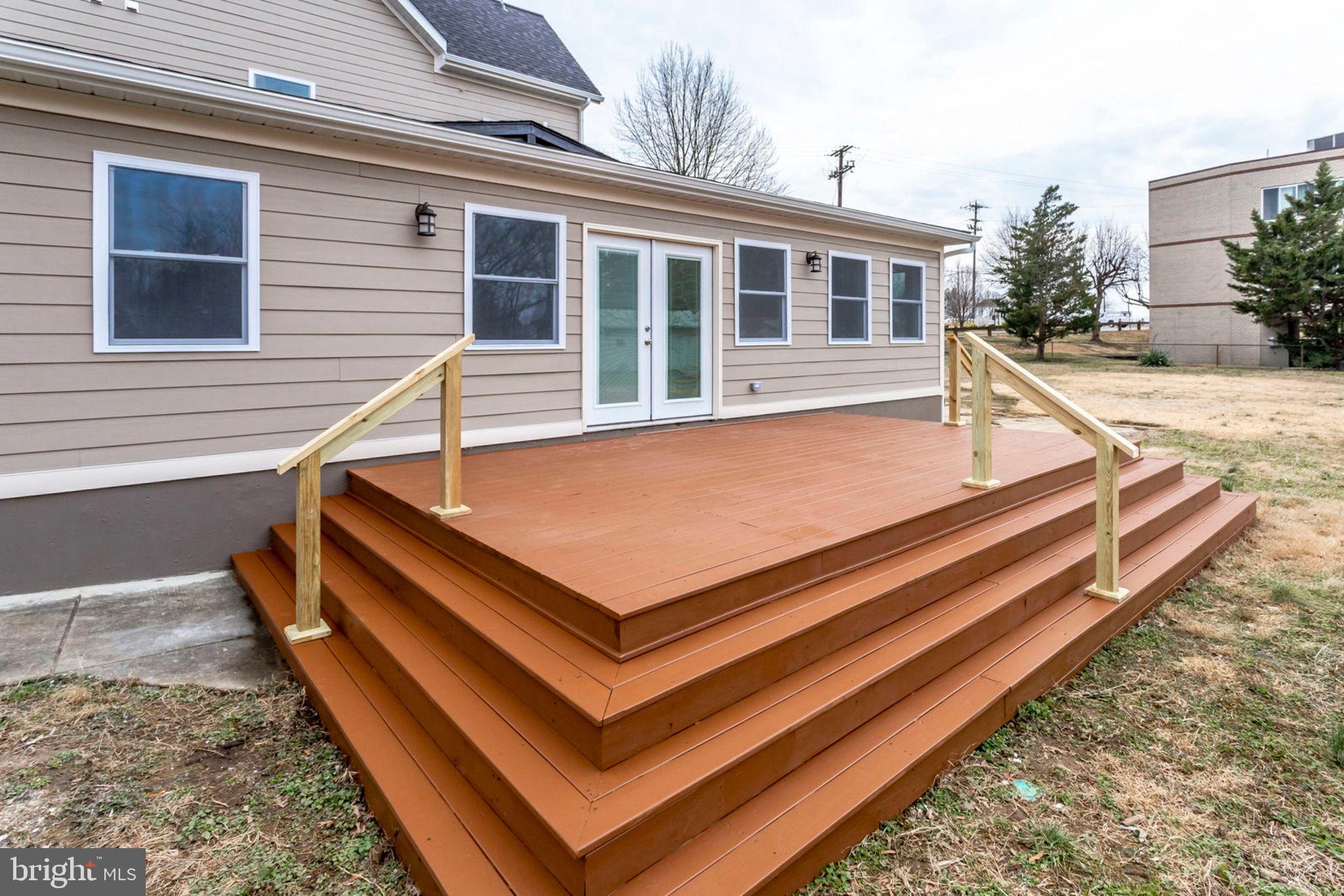 4906 Taylor Road Hyattsville, MD 20781 - Photo 67 of 68 Rear Exterior Deck