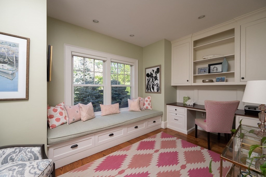 13 Martins Cove Road Hingham, MA 02043 - Photo 17 of 35 a bedroom with a bed and wooden floor