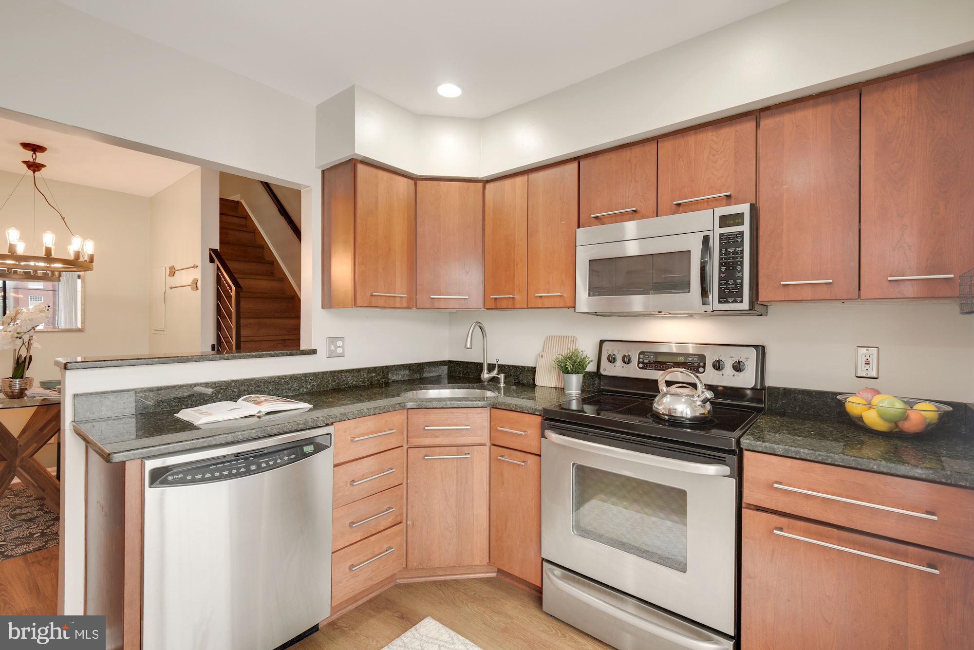 1715 15th Street Northwest, Unit 28 Washington, DC 20009 - Photo 11 of 24 Updated kitchen with granite counters