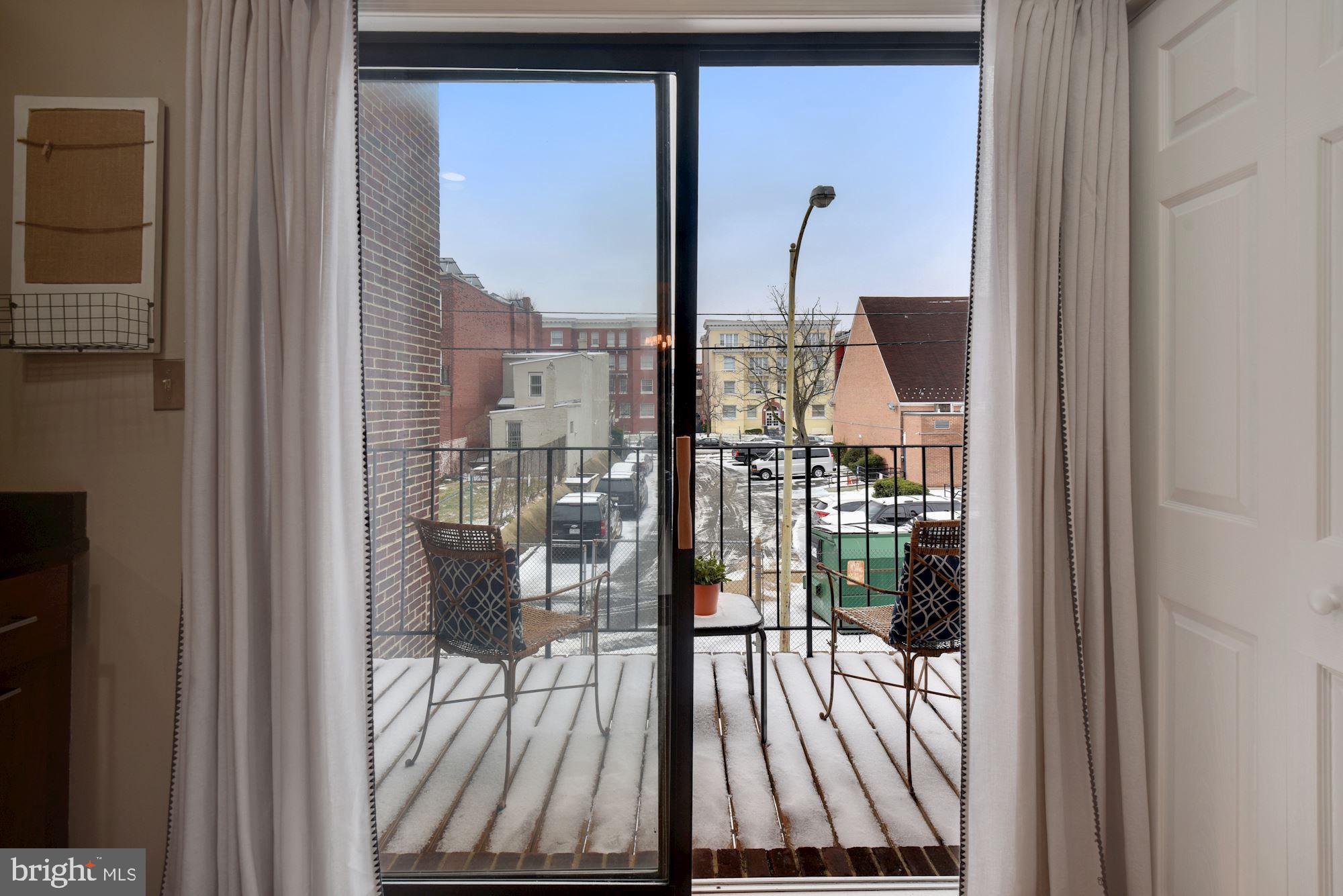 1715 15th Street Northwest, Unit 28 Washington, DC 20009 - Photo 23 of 24 Private deck