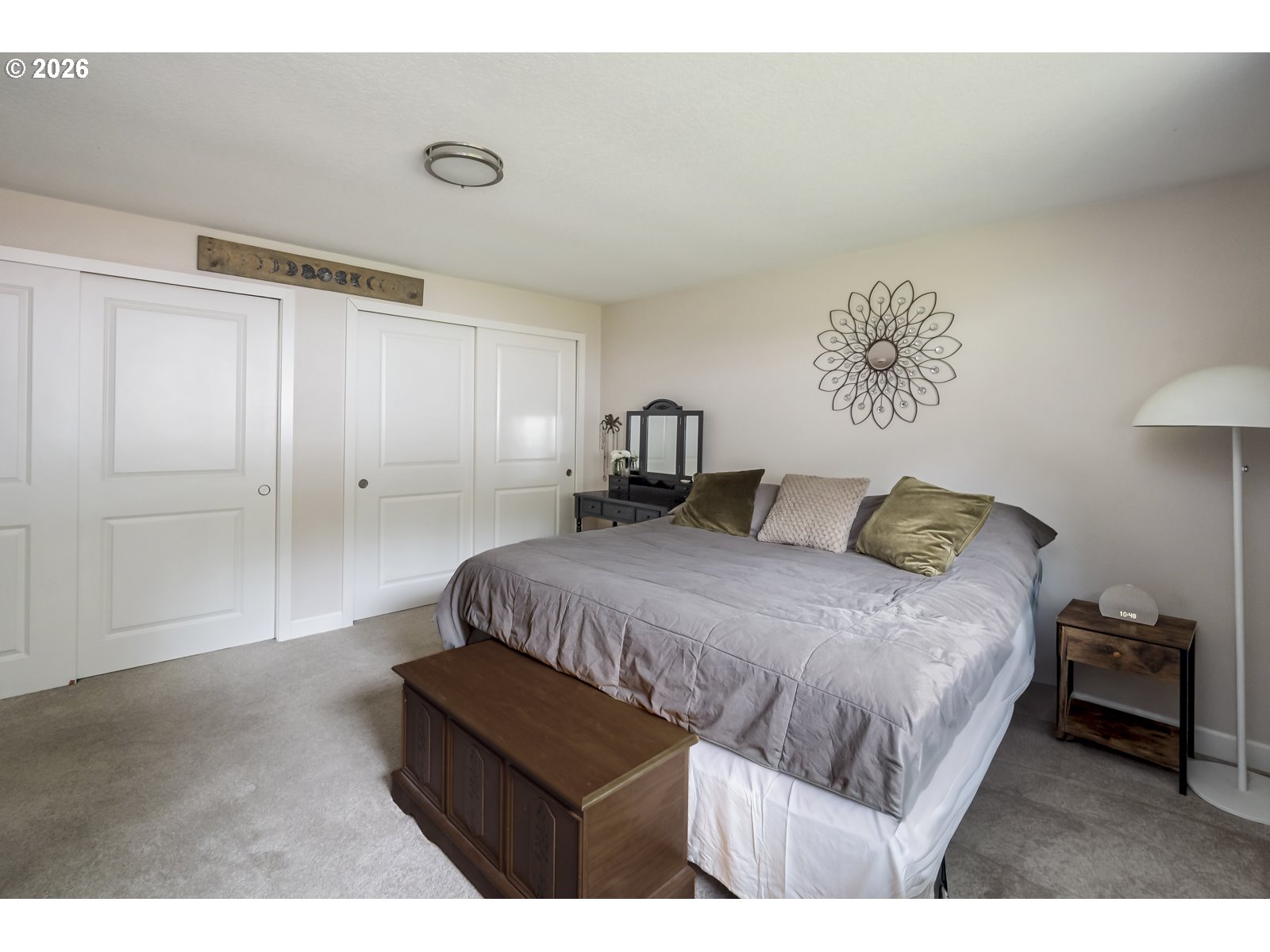 2520 Southwest Towle Avenue Gresham, OR 97080 - Photo 14 of 33 a bedroom with a bed and a night stand