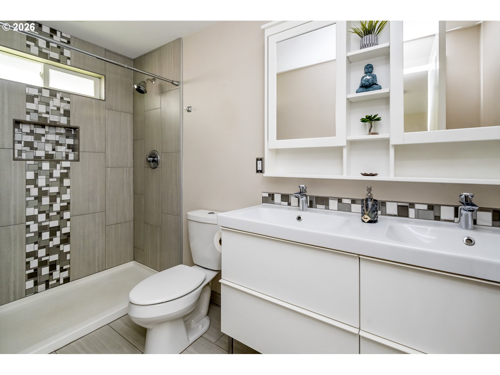 2520 Southwest Towle Avenue Gresham, OR 97080 - Photo 16 of 33 a bathroom with a sink a toilet and shower