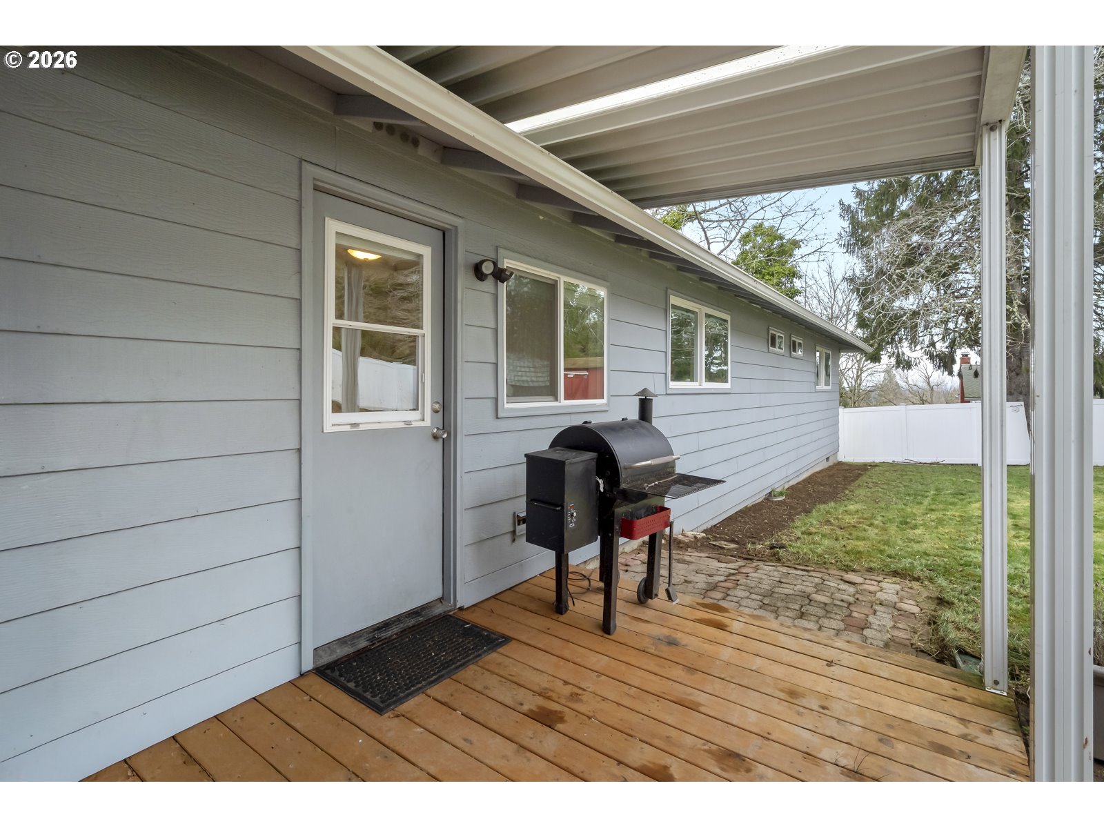 2520 Southwest Towle Avenue Gresham, OR 97080 - Photo 27 of 33 a view of backyard with a deck