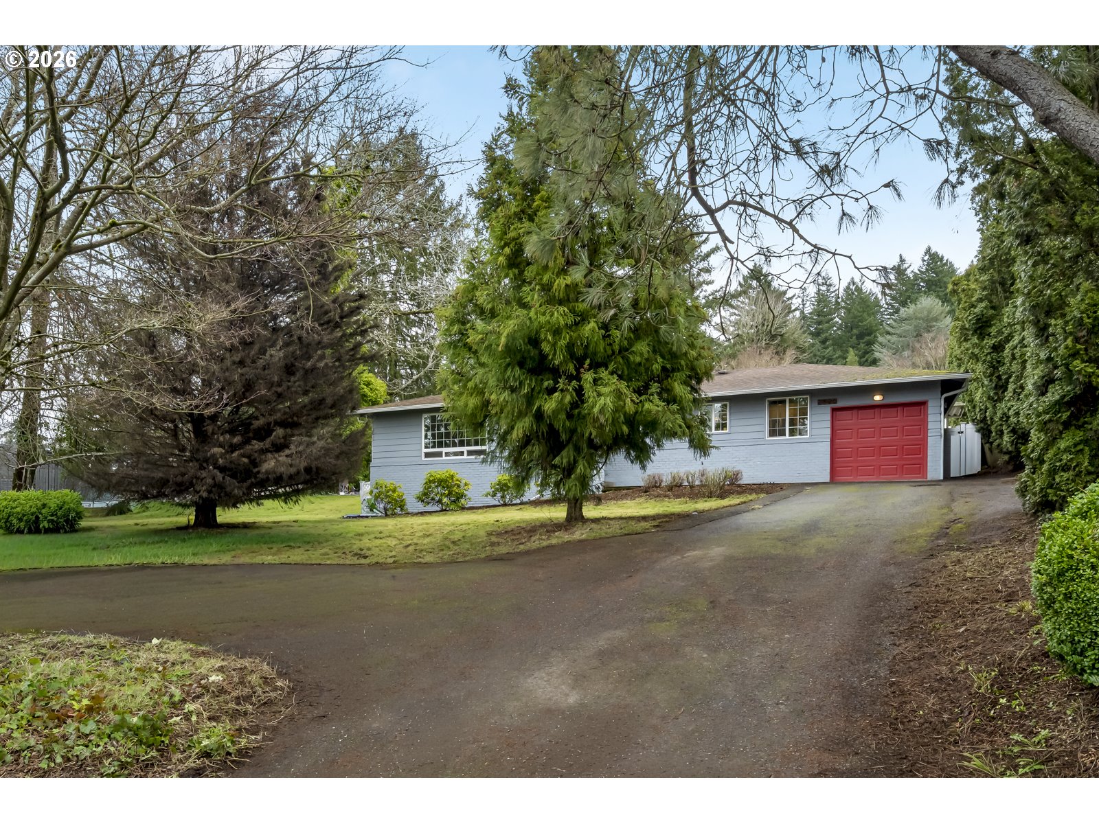 2520 Southwest Towle Avenue Gresham, OR 97080 - Photo 32 of 33 a view of a house with a yard and garage
