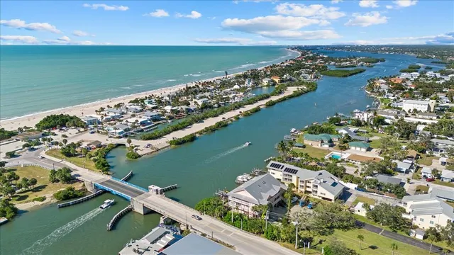 a view of a city and ocean view
