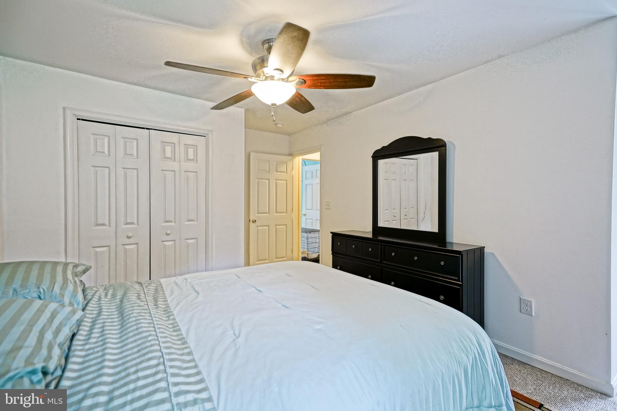 18897 Sand Hill Road Milton, DE 19968 - Photo 28 of 51 a bedroom with a bed and a mirror on dresser