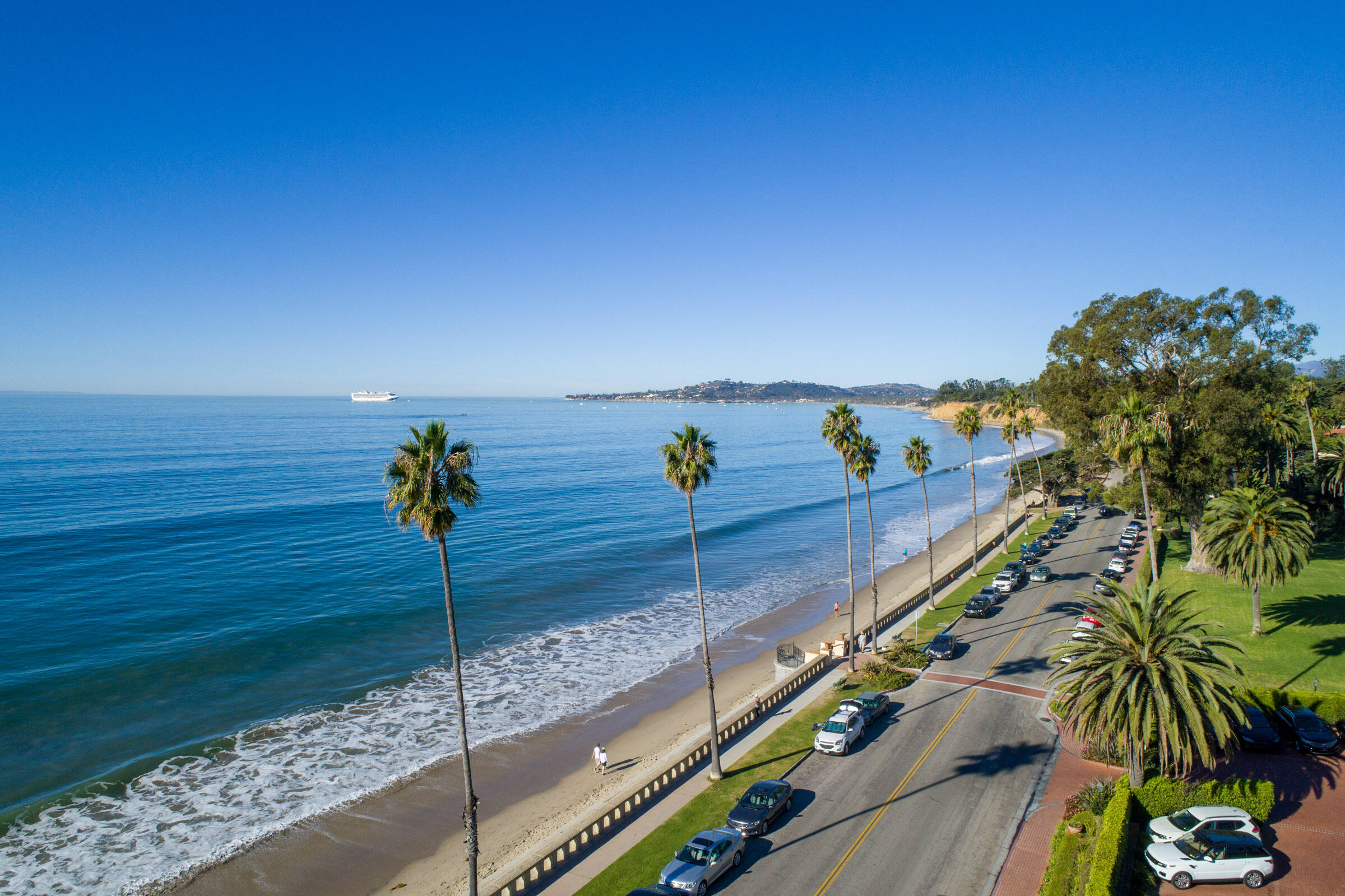 1114 Hill Road Montecito, CA 93108 - Photo 26 of 27 a view of a street with an ocean view