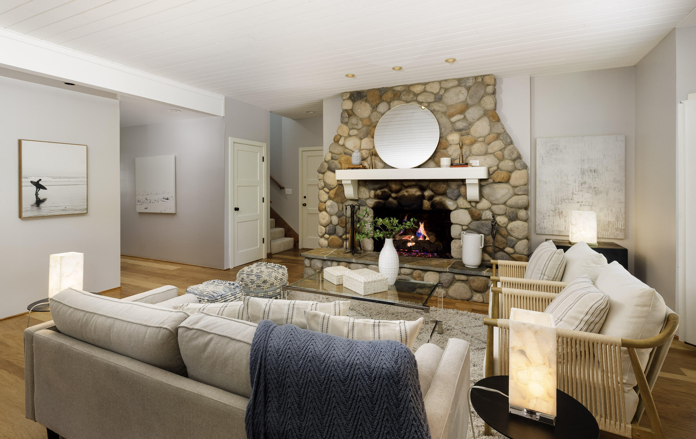 1114 Hill Road Montecito, CA 93108 - Photo 8 of 27 a living room with furniture and a wooden floor