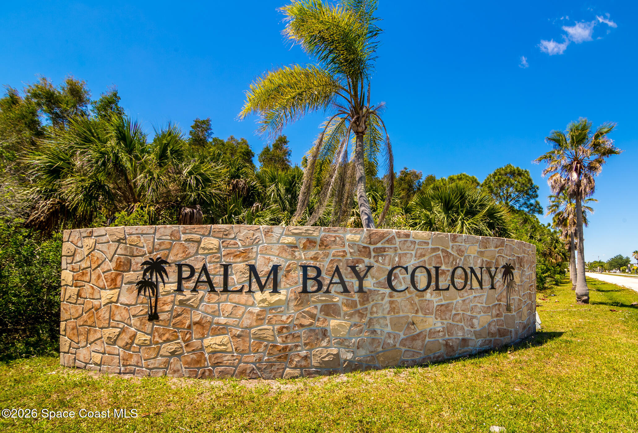 1854 Mango Street Northeast Palm Bay, FL 32905 - Photo 25 of 35 a sign that is on the side of the road