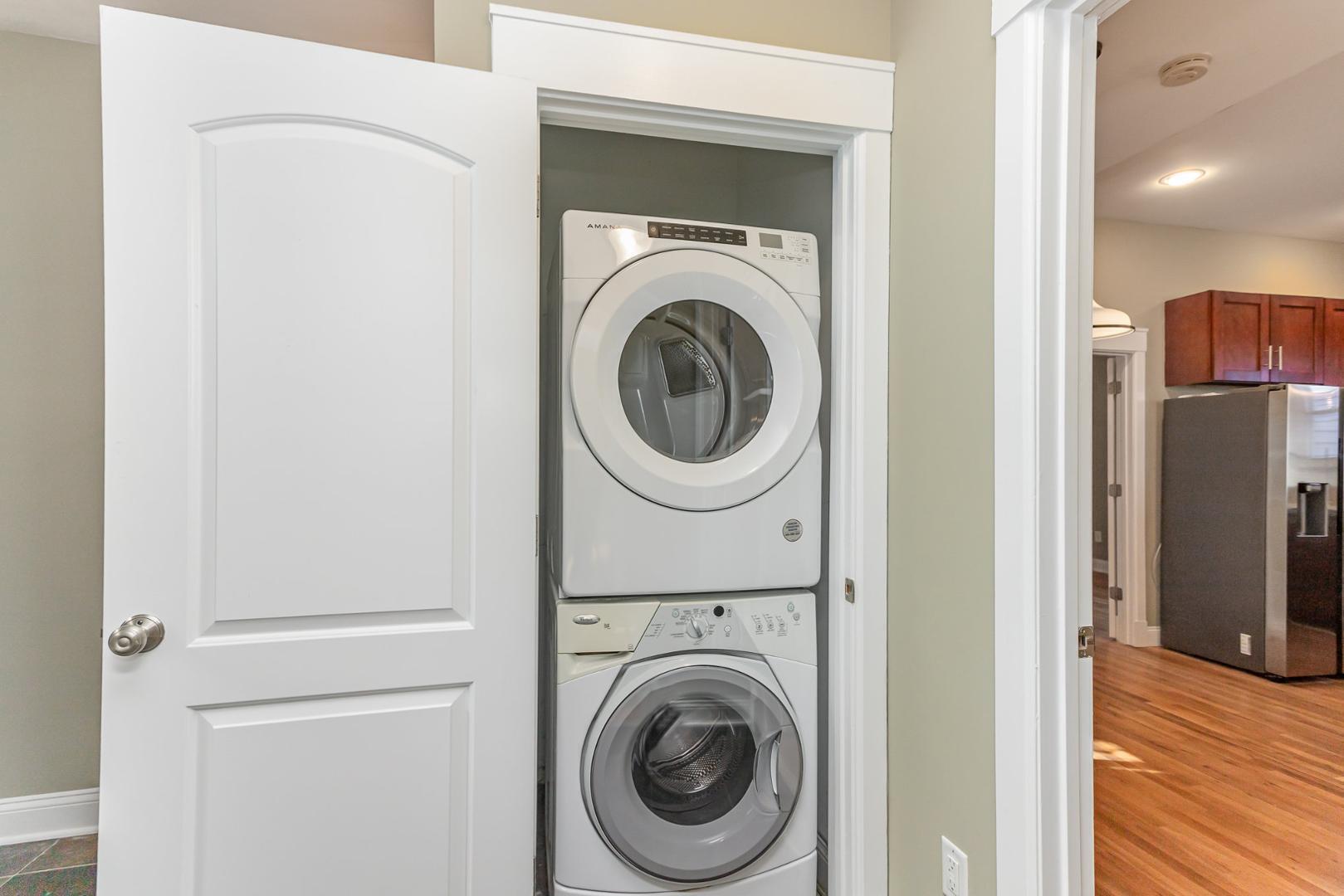510 South Saunders Street Raleigh, NC 27603 - Photo 16 of 23 a utility room with dryer and washer