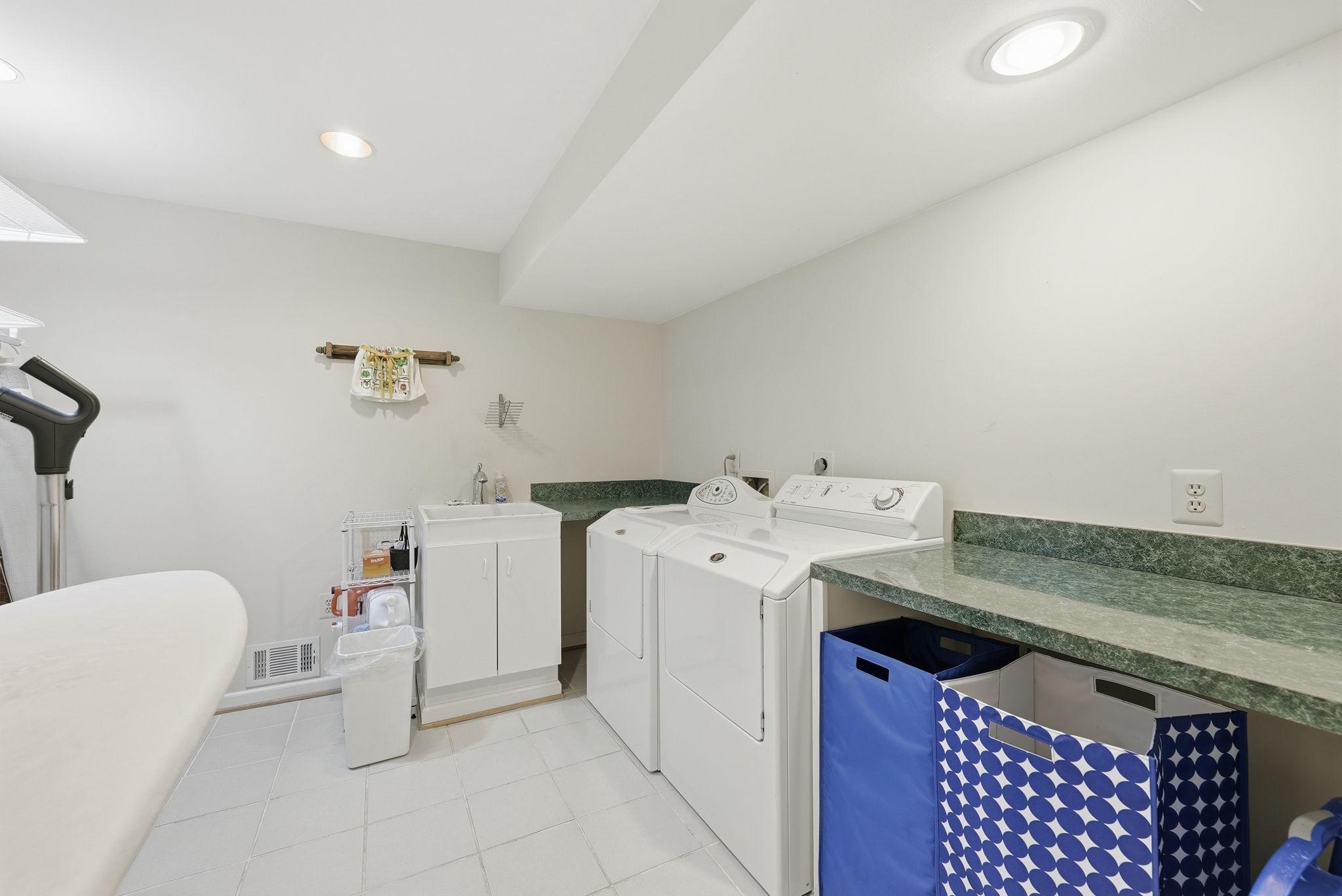 7512 Rambling Ridge Drive Fairfax Station, VA 22039 - Photo 47 of 64 Lower Level Laundry