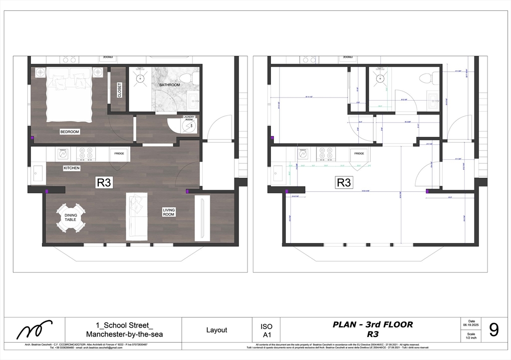 1 School Street, Unit R4 Manchester, MA 01944 - Photo 3 of 3 a black and white photo of a living room