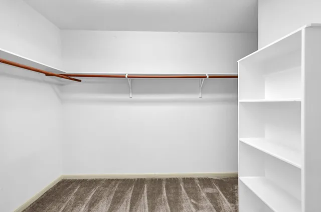 a view of a room with window a ceiling fan and outside view