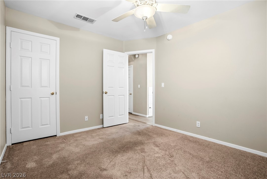 2232 Ramsgate Drive Henderson, NV 89074 - Photo 11 of 53 Downstairs 1st Bedroom off the Family Room.