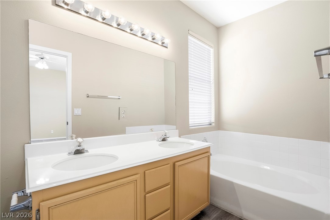 2232 Ramsgate Drive Henderson, NV 89074 - Photo 16 of 53 Primary Bathroom separate tub (separate shower on the other side of the bathroom).