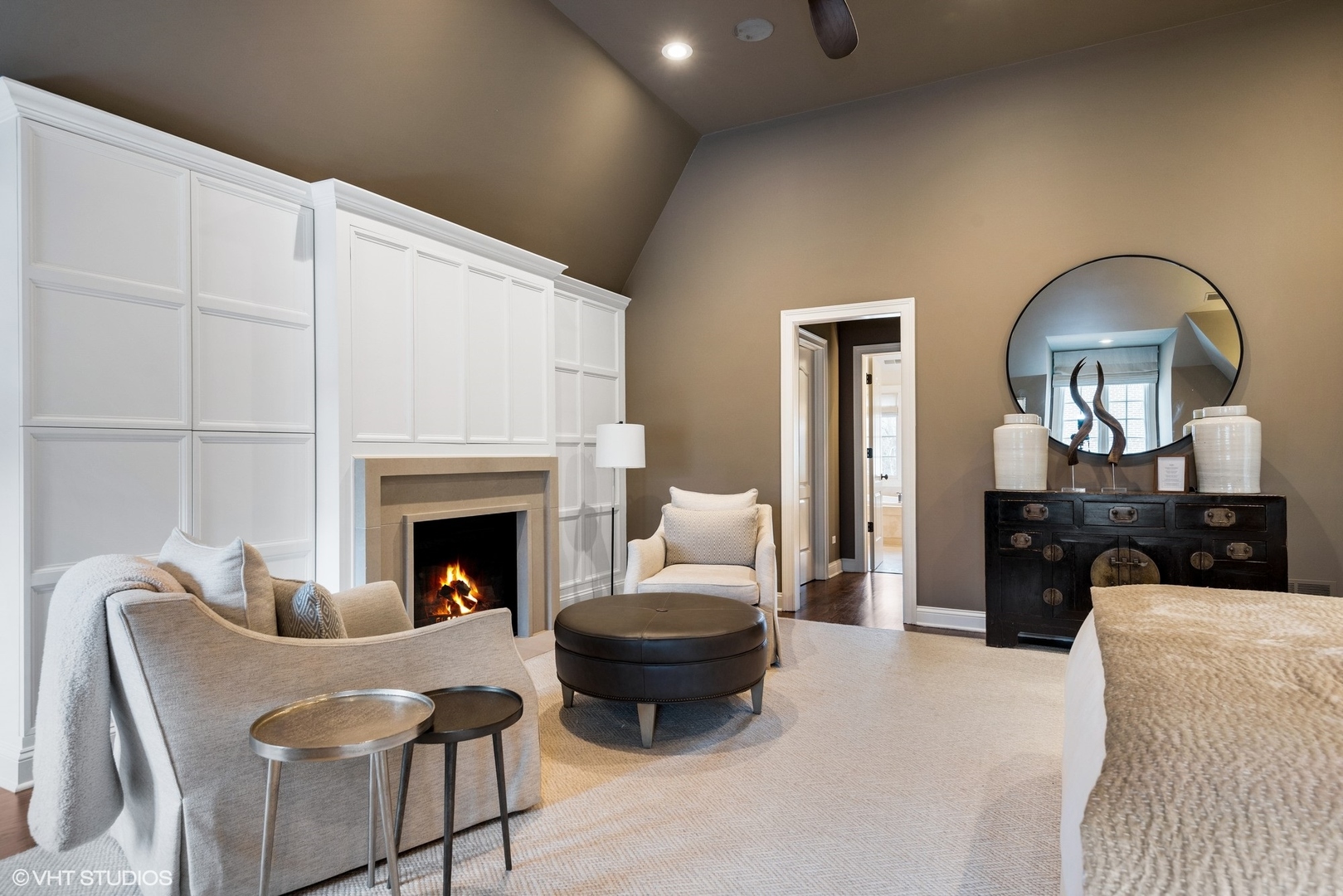 861 Bluff Street Glencoe, IL 60022 - Photo 24 of 51 a living room with furniture and a fireplace