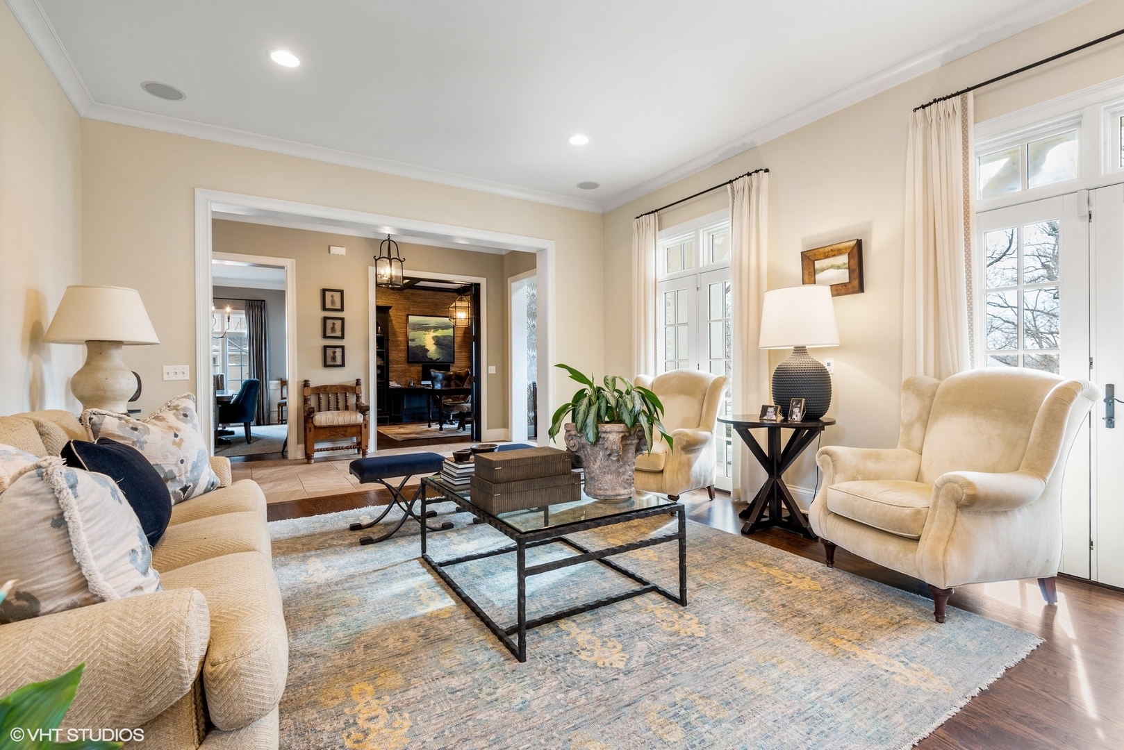 861 Bluff Street Glencoe, IL 60022 - Photo 5 of 51 a living room with furniture and a large window
