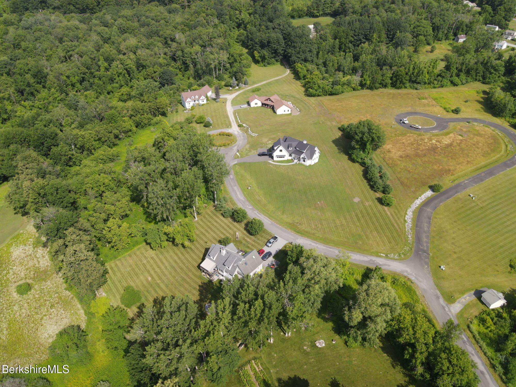 Lot 9 West Maple Street Adams, MA 01220 - Photo 4 of 9 an aerial view of a residential houses with yard